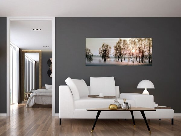 Tablou - Dimineața mohorâtă (120x50 cm)