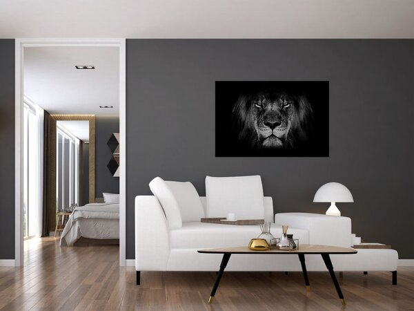Tablou - Leu majestic (90x60 cm)