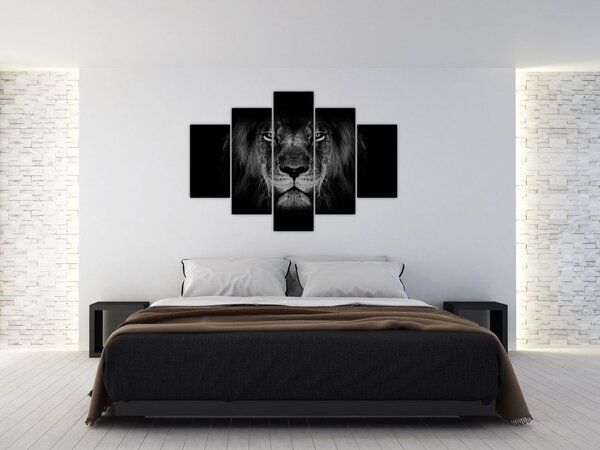 Tablou - Leu majestic (150x105 cm)