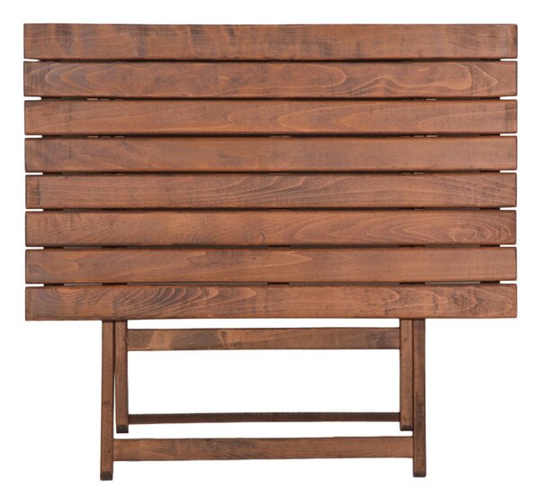 Masa exterior Retto fag culoarea nuc 80x60x72cm