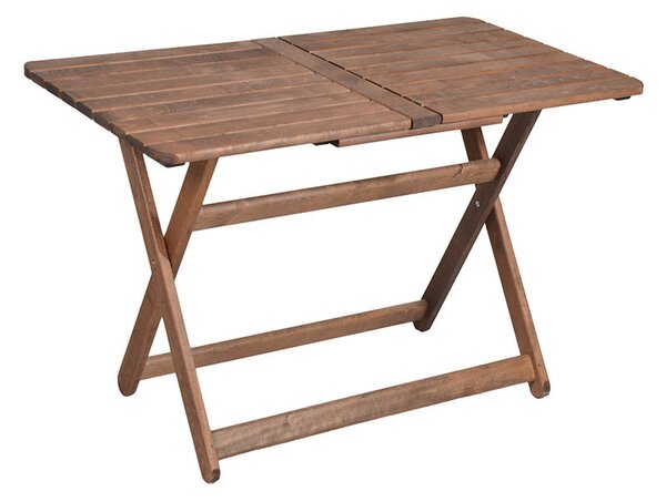 Masa exterior Retto fag culoarea nuc 120x75x71cm