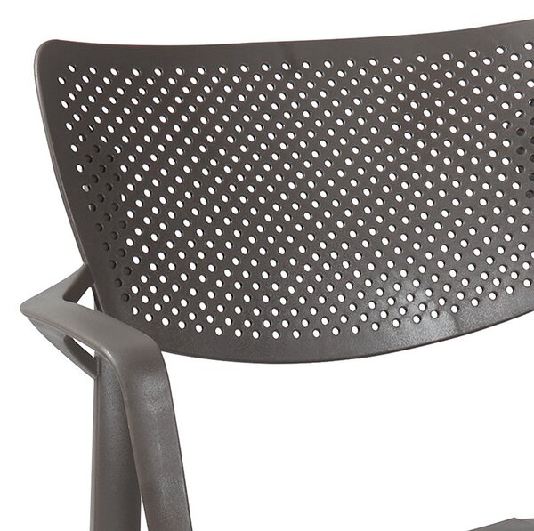 Scaun exterior Frontline plastic culoare antracit