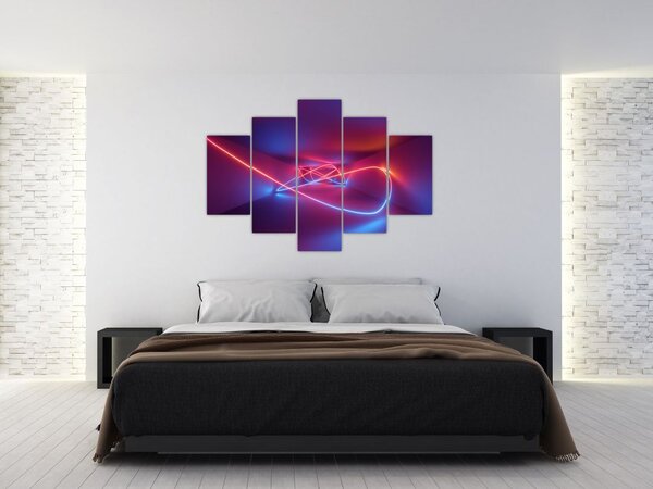 Tablou cu abstracție modernă (150x105 cm)