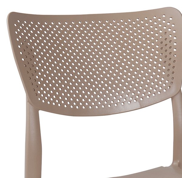 Scaun exterior Ignite plastic culoare cappuccino