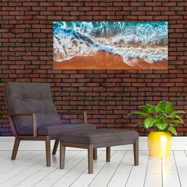 Tablou cu plaja mării (120x50 cm)