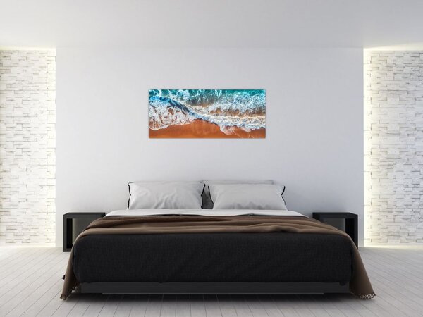Tablou cu plaja mării (120x50 cm)
