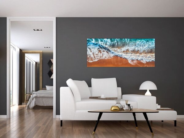 Tablou cu plaja mării (120x50 cm)