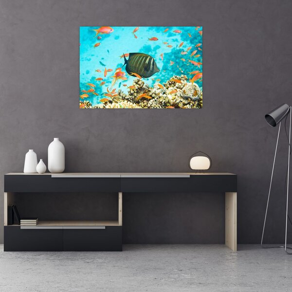 Tablou lumii submarine (90x60 cm)