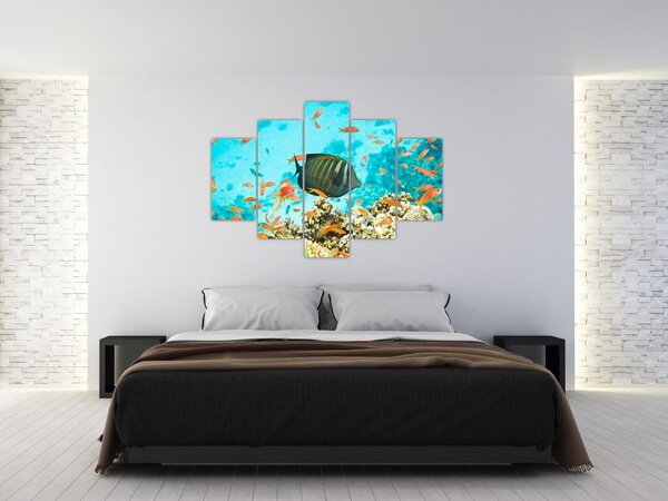 Tablou lumii submarine (150x105 cm)