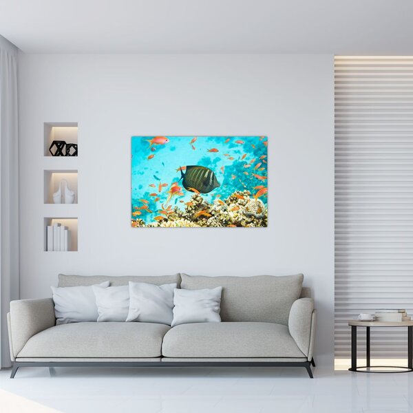 Tablou lumii submarine (90x60 cm)