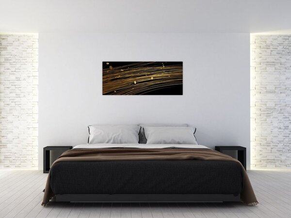 Tablou abstrat (120x50 cm)