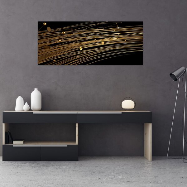 Tablou abstrat (120x50 cm)