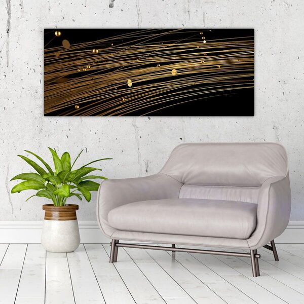 Tablou abstrat (120x50 cm)