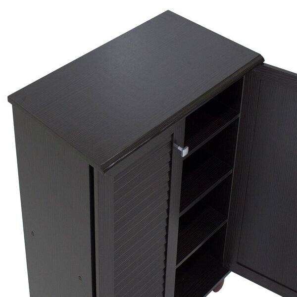 Dulap Pantofi Model Caroline II, Wenge, 60x34.5x91.5 cm
