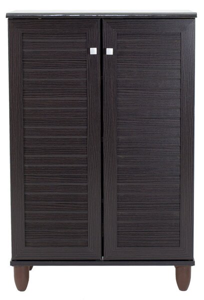 Dulap Pantofi Model Caroline II, Wenge, 60x34.5x91.5 cm