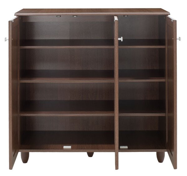 Dulap Pantofi Model Caroline III, Nuc, 89.5x34.5x91.5 cm