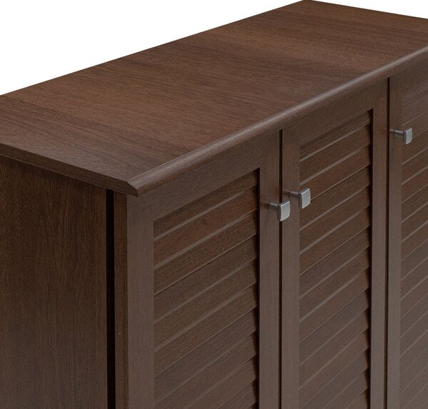 Dulap Pantofi Model Caroline III, Nuc, 89.5x34.5x91.5 cm