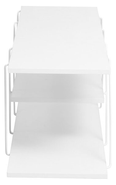 Comoda TV Tars alb 120x30x33cm