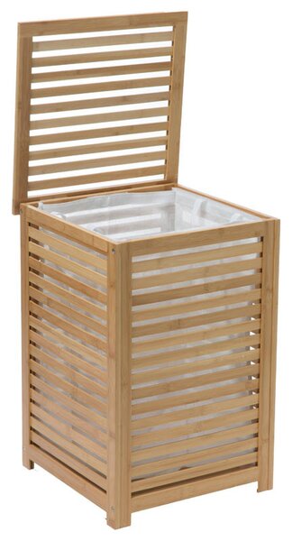 Cos de rufe Africa culoare lemn natural 40x38x58cm
