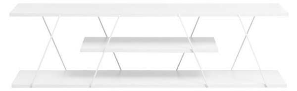 Comoda TV Tars alb 120x30x33cm