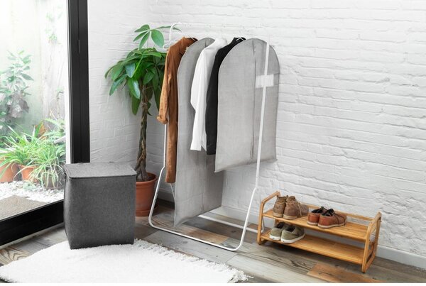 Suport pentru haine Compactor Portant Blanc