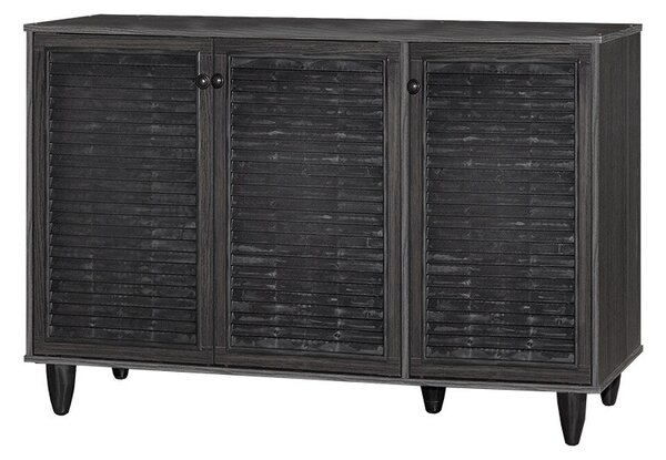Dulap Pantofi Model Nathalia III, Wenge, 105x35x66 cm
