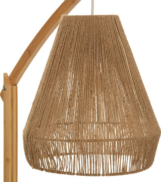 Lampadar Sean E27 60W bambus bej 52x30x158cm