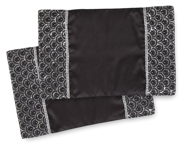 Suporturi pentru farfurii 4 buc. din material textil 30x46 cm Deco Sequin – Catherine Lansfield