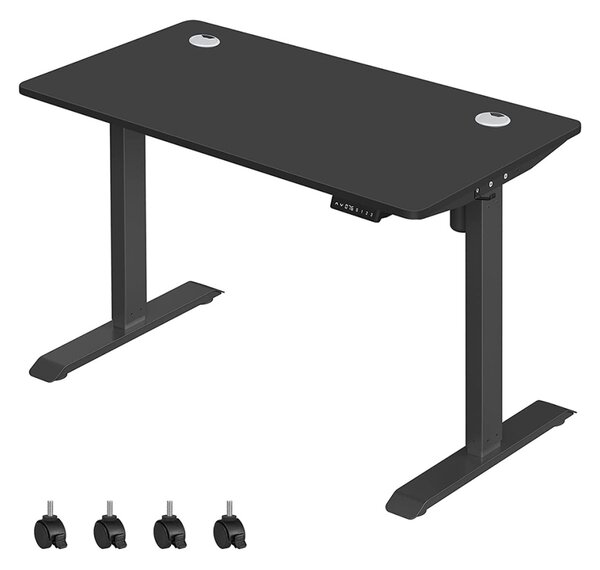Birou reglabil Songmics Negru 120x60x119 cm