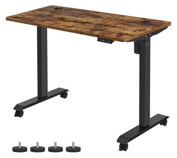 Birou reglabil Songmics Natural 140x70x119 cm