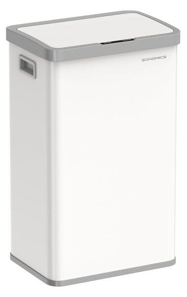 Cos de gunoi Songmics Alb 41.2x29.5x67.1 cm