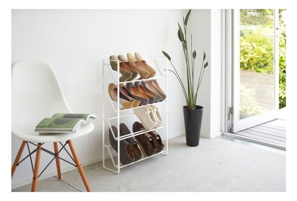 Pantofar alb din metal Frame – YAMAZAKI