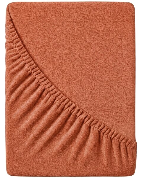 Cearsaf frote EXCLUSIVE maro-portocaliu 160x200 cm