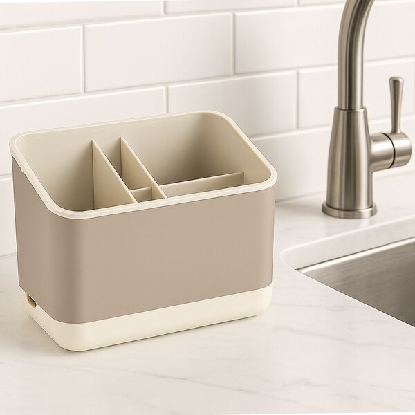 Suport pentru uscare tacamuri si ustensile de bucatarie, Pufo Cuisine, 17 cm
