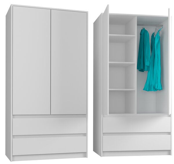Dulap de haine Bewana (alb). Promo -15%. 1151240
