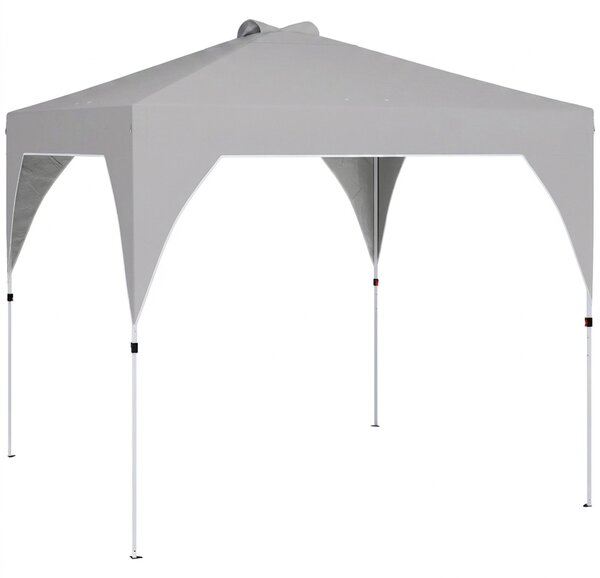 Outsunny Pavilion 3x3m Pliabil, Montaj Ușor cu Buton, UPF 50+ Protecție | Aosom Romania