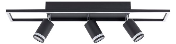 Plafoniera Modernă Klausen Leyla PL3 Negru 71cm 3xGU10 LED 870lm 4000K Iluminat Interior Elegant Design Minimalist Metalic Eficientă Durabilă