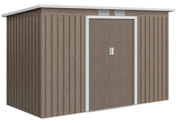 Outsunny Casuta pentru unelte de gradina, 277x130x173cm, verde | Aosom Romania