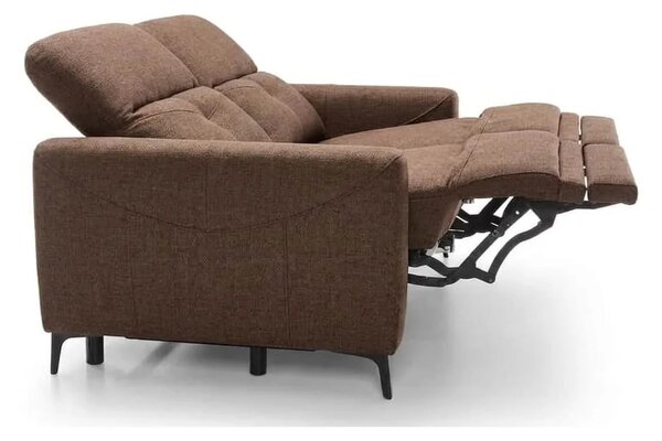 Canapea cu 2 reclinere electrice Sandra textil