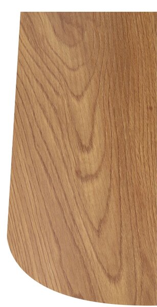 Masă rotundă extensibilă Enzo M Plus, stejar sălbatic (100-180 cm)