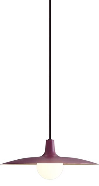 Lampă suspendată retro mov pentru sistem de șină monofazat - Slimline Panzi