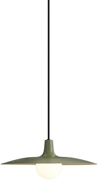 Lampă suspendată retro verde pentru sistem de șină monofazat - Slimline Panzi
