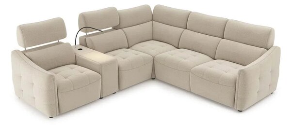 Coltar extensibil Davos cu reclinere