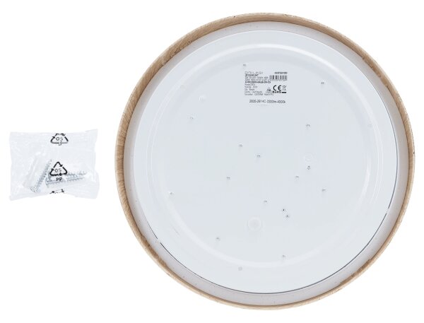 Brilagi - Plafonieră LED NATURA 20W, 230V, 4000K, diam. 33,7 cm