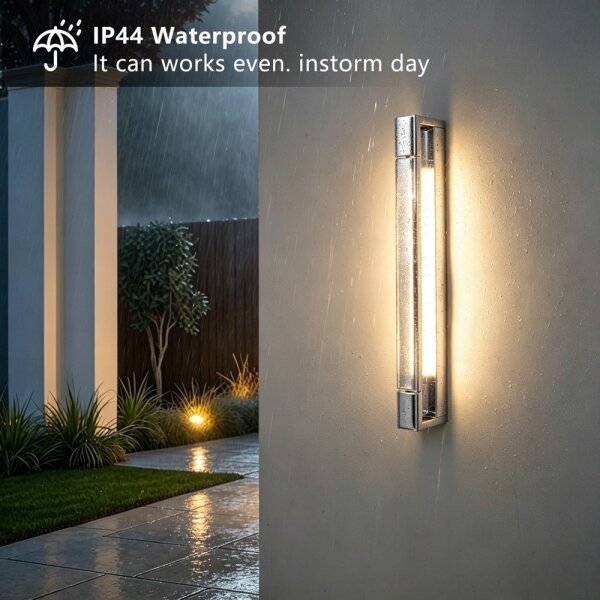 Brilagi - Iluminare LED pentru oglinzi de baie AQUA LINE LED/12W/230V 45 cm IP44 crom lucios