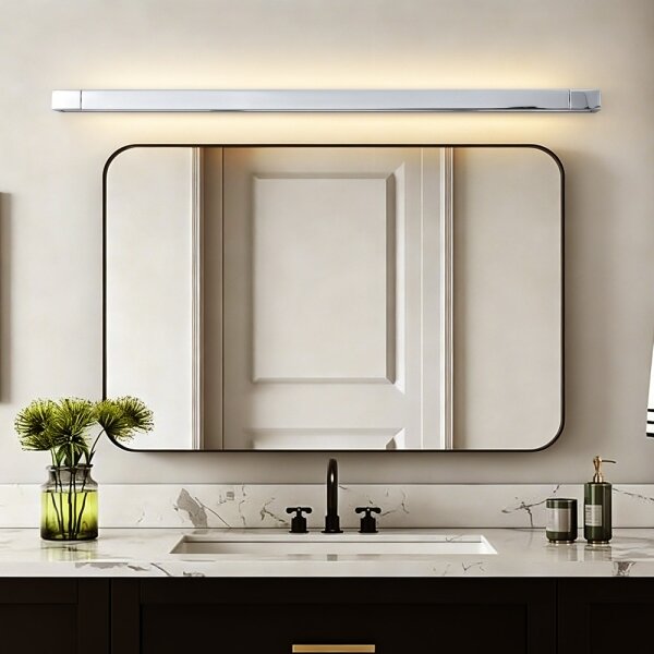 Brilagi - Iluminare LED pentru oglindă de baie AQUA LINE LED/36W/230V 120 cm IP44 crom lucios