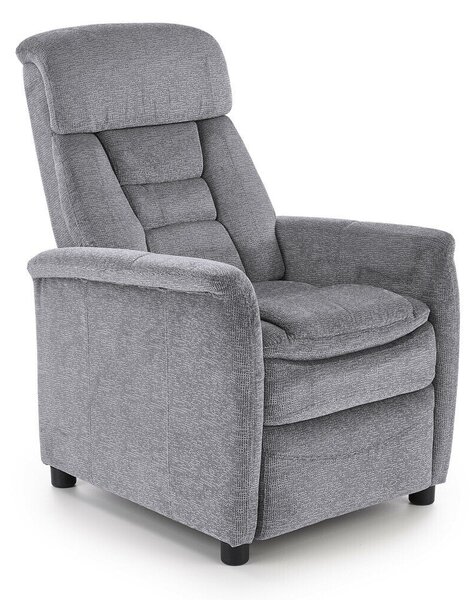 Fotoliu recliner Houston 1030Gri inchis, 11x7x9cm, Tapiterie, PicioarePicioare: Plastic