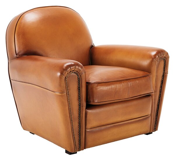 Fotoliu din piele Milán DarkBrown