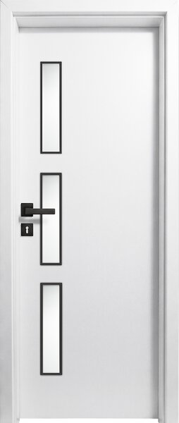 Usa interior Alba HDF cu toc reglabil din MDF PAL - Colectia STENOIR Alb 7.3