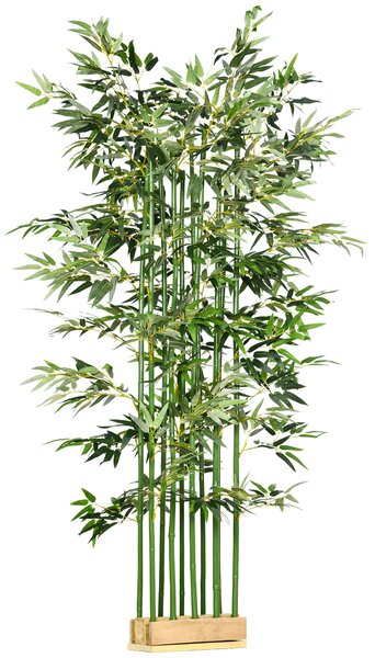 HOMCOM Bambus Artificial, Plant Decorativ, Aspect Realist, Uor de  ntreinut, Pentru Cas, 180 cm, Verde | Aosom Romania | FAVI.ro